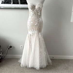 Ange Etoiles Corset Mermaid Wedding Gown Dress